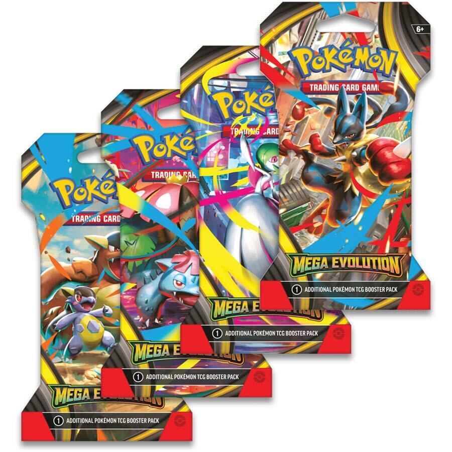 Pokémon - Mega Evolution - Base Set - ME01 - Sleeved Booster Pack - Styles Vary