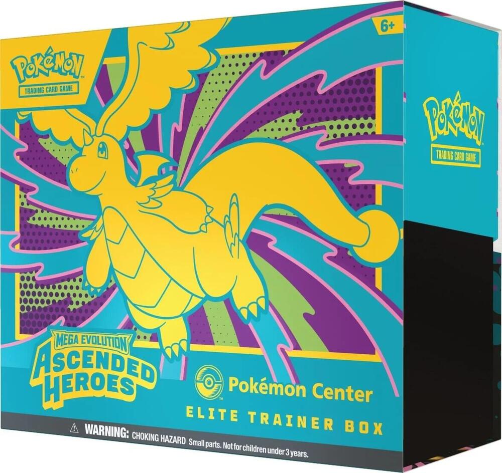 Pokemon - Mega Evolution - Ascended Heroes - ME2.5 - Elite Trainer Box - ETB - Pokemon Center