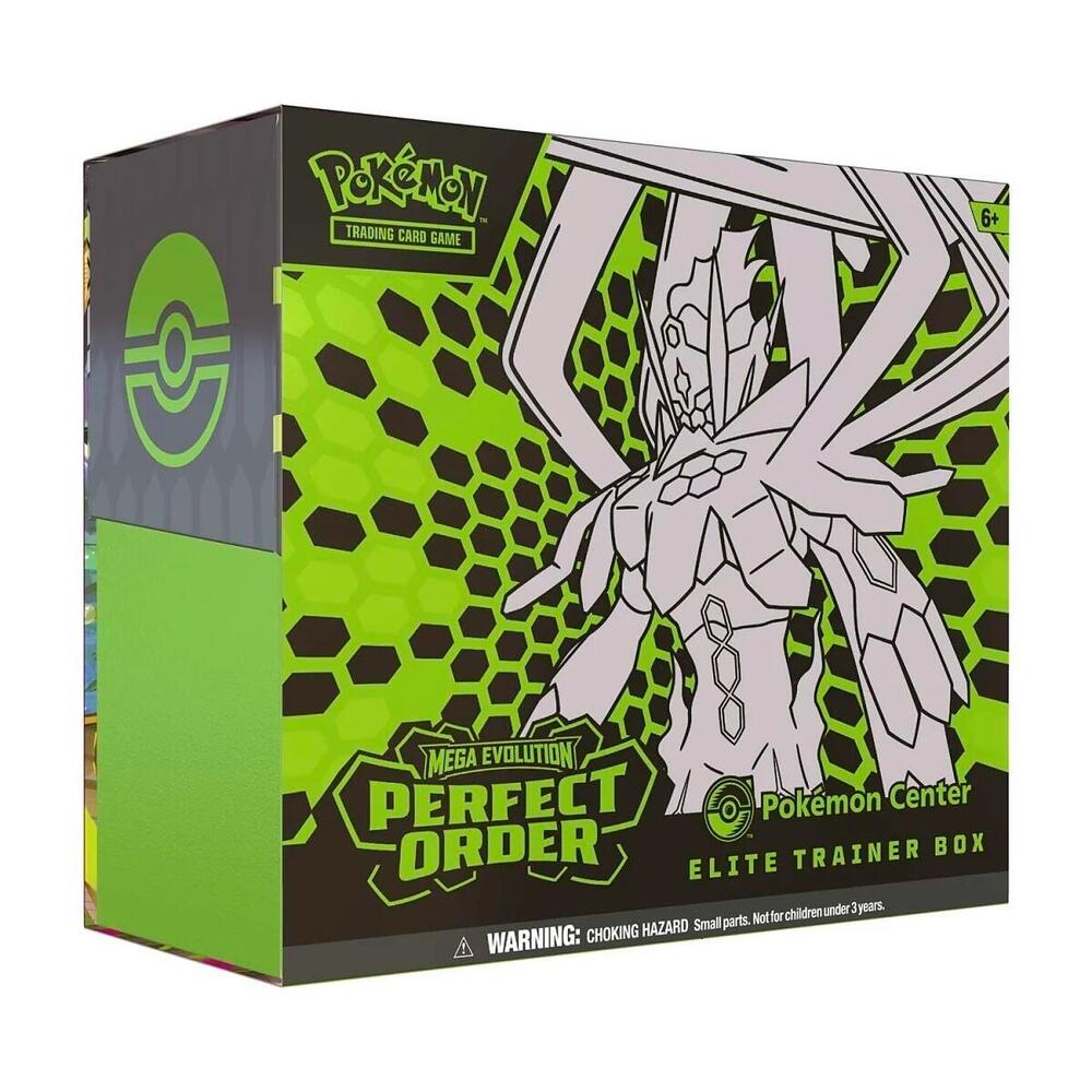 Pokemon - Mega Evolution - Perfect Order - ME03 - Elite Trainer Box - ETB - Pokemon Center Exclusive