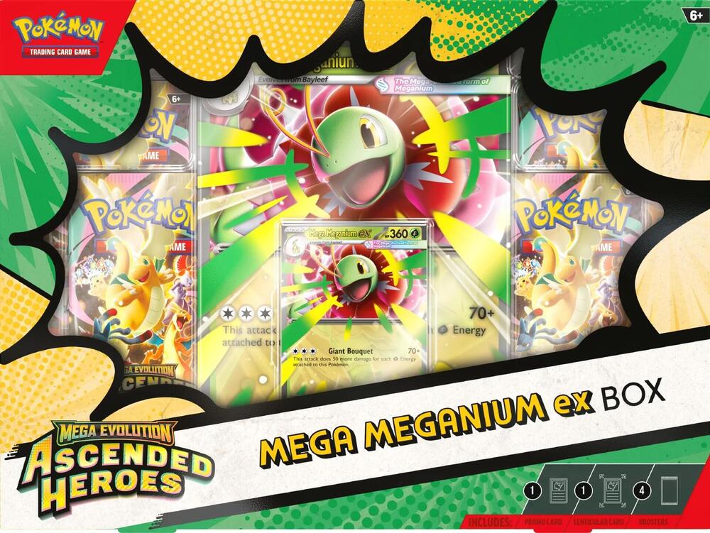 Pokemon - Mega Evolution - Ascended Heroes - ME2.5 - Mega Meganium Ex Box