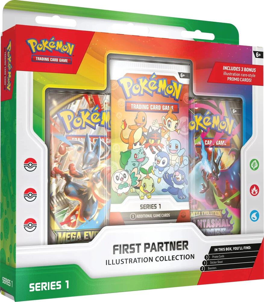 Pokemon - First Partner Illustration Collection - Series 1