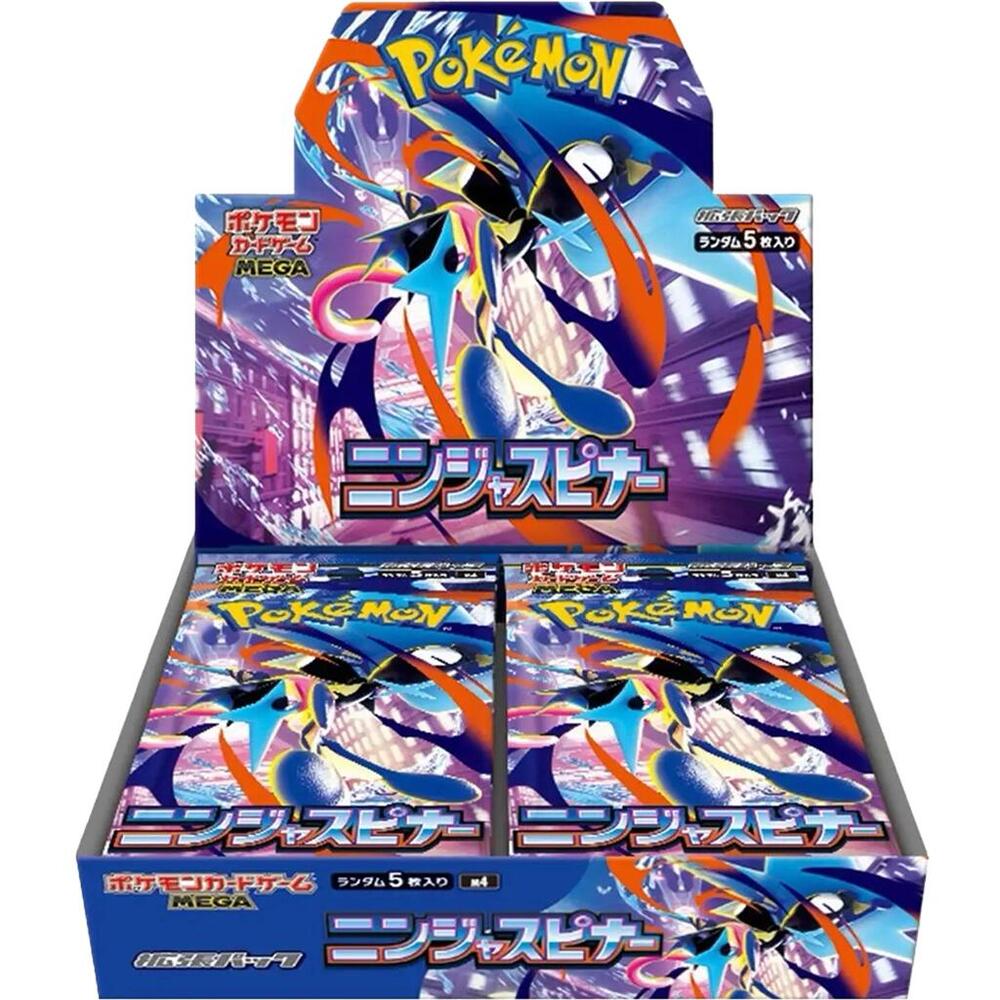Pokemon - Ninja Spinner - M4 - Booster Box - Japanese