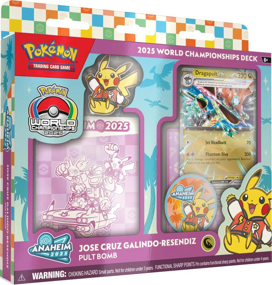 Pokemon - 2025 World Championships Deck - Anaheim USA - Jose Cruz Galindo-Resendiz - Pult Bomb