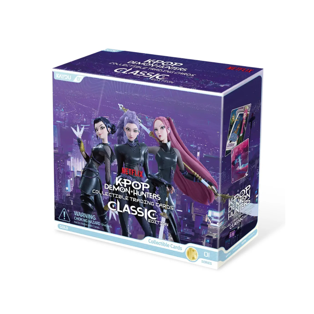 KPop Demon Hunters World Tour Classic Edition Series 1 Collectible Trading Card Display