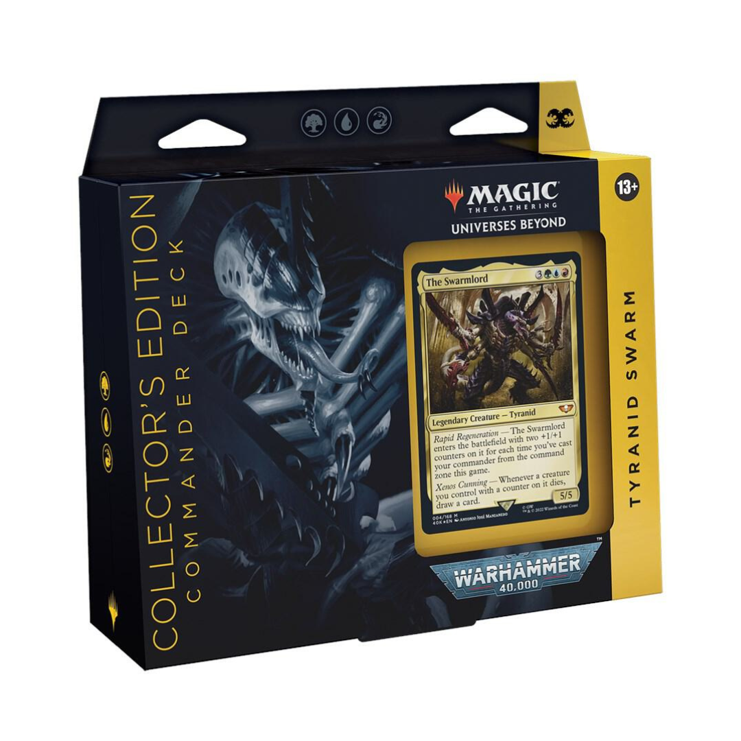 MTG - WARHAMMER 40,000 COMMANDER DECK -  Tyranid Swarm Commander Deck (Collector's Edition)