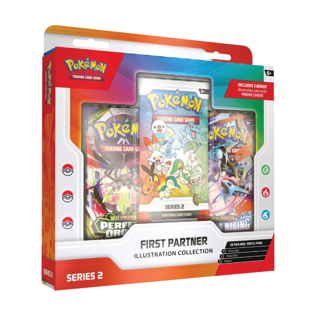 (App Exclusive - Wave 2) Pokemon First Partner Illustration Collections - Series 2 (Pre Order)