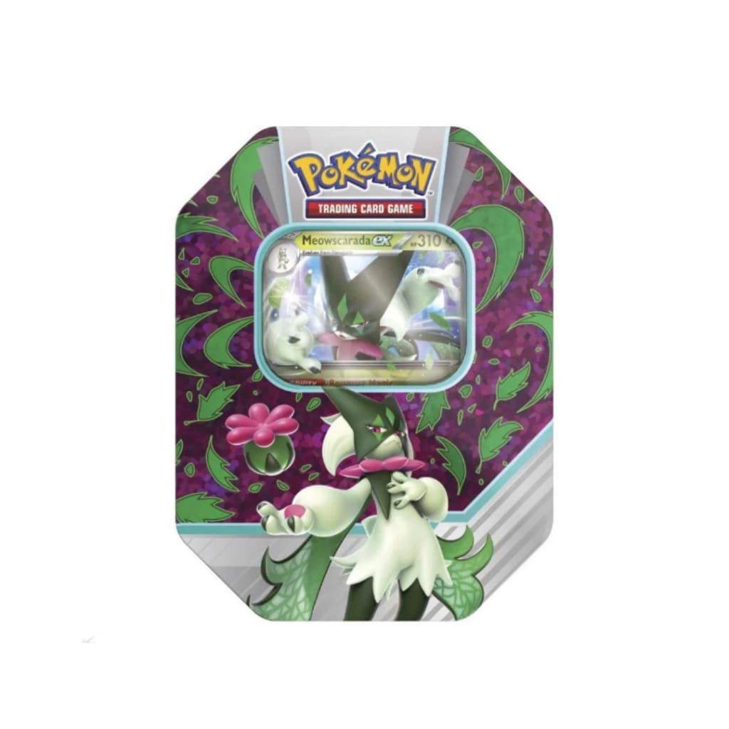 Pokemon TCG: Paldea Partners Tin - Meowscarada ex
